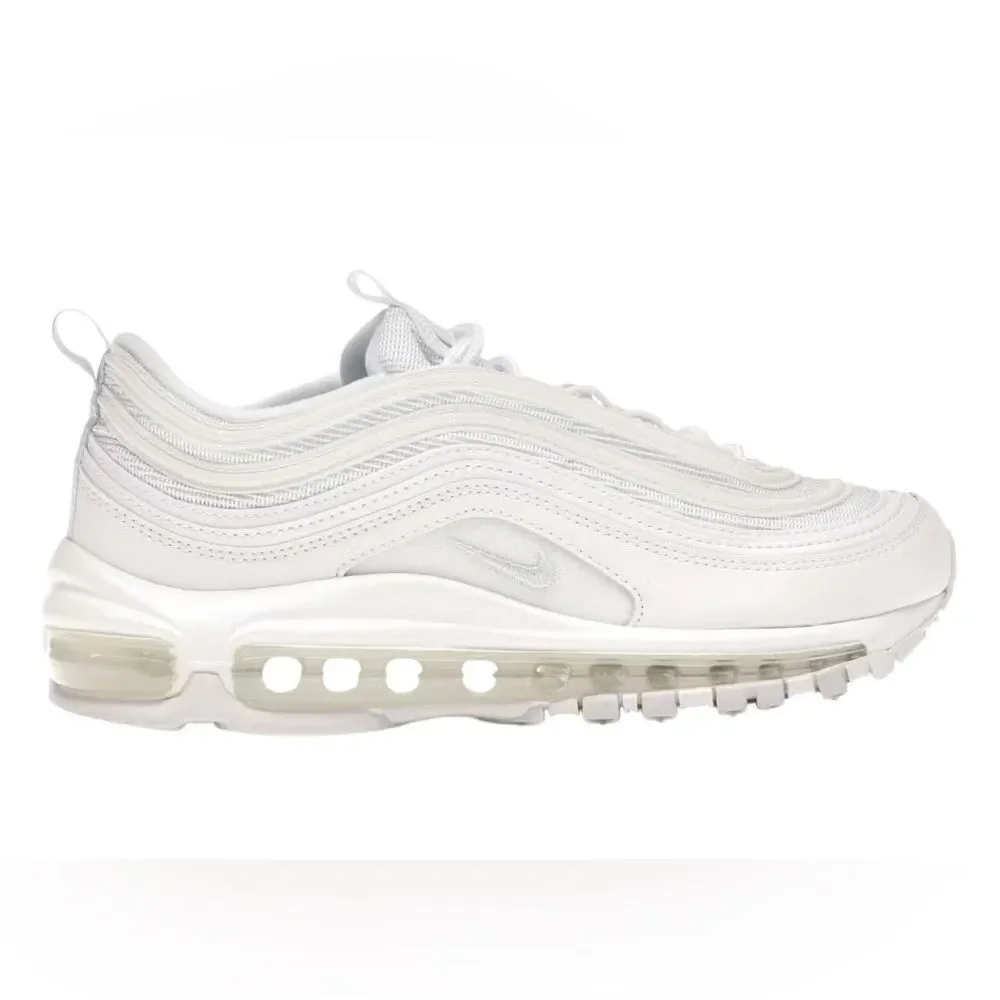 NIKE Air Max 97 white lace up shoes sneakers women’s 7.5